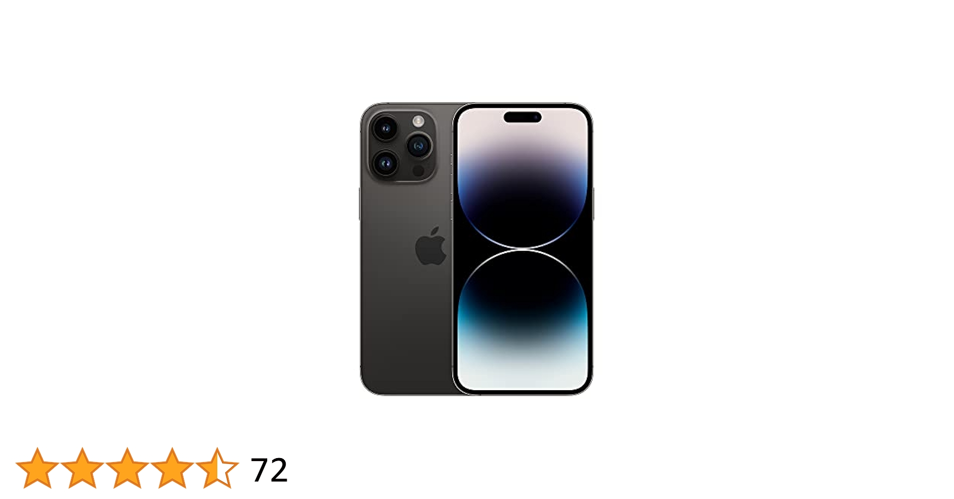 Apple iPhone 14 Pro Max, 128GB, Space Black - Unlocked